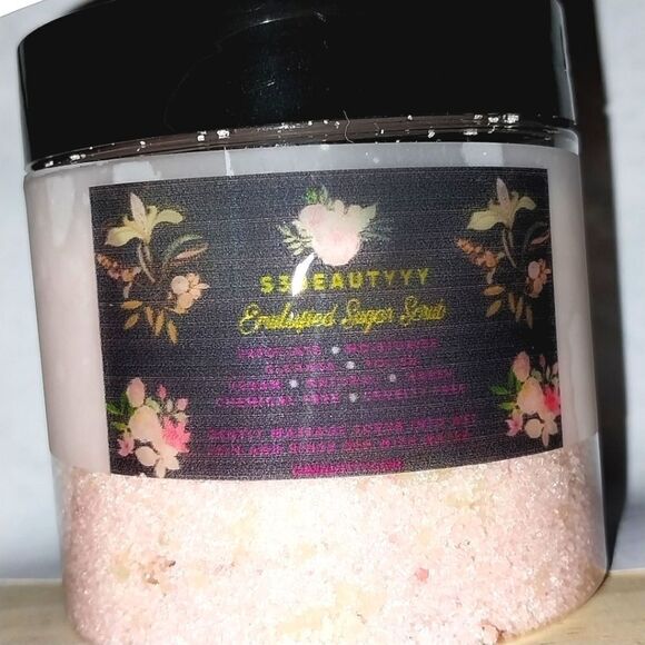 Hand crafted Let That Man Go emulsified sugar scrub 6oz - Picture 8 of 9